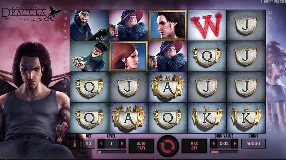 La slot Dracula gratis è su Topcasinoslots.it