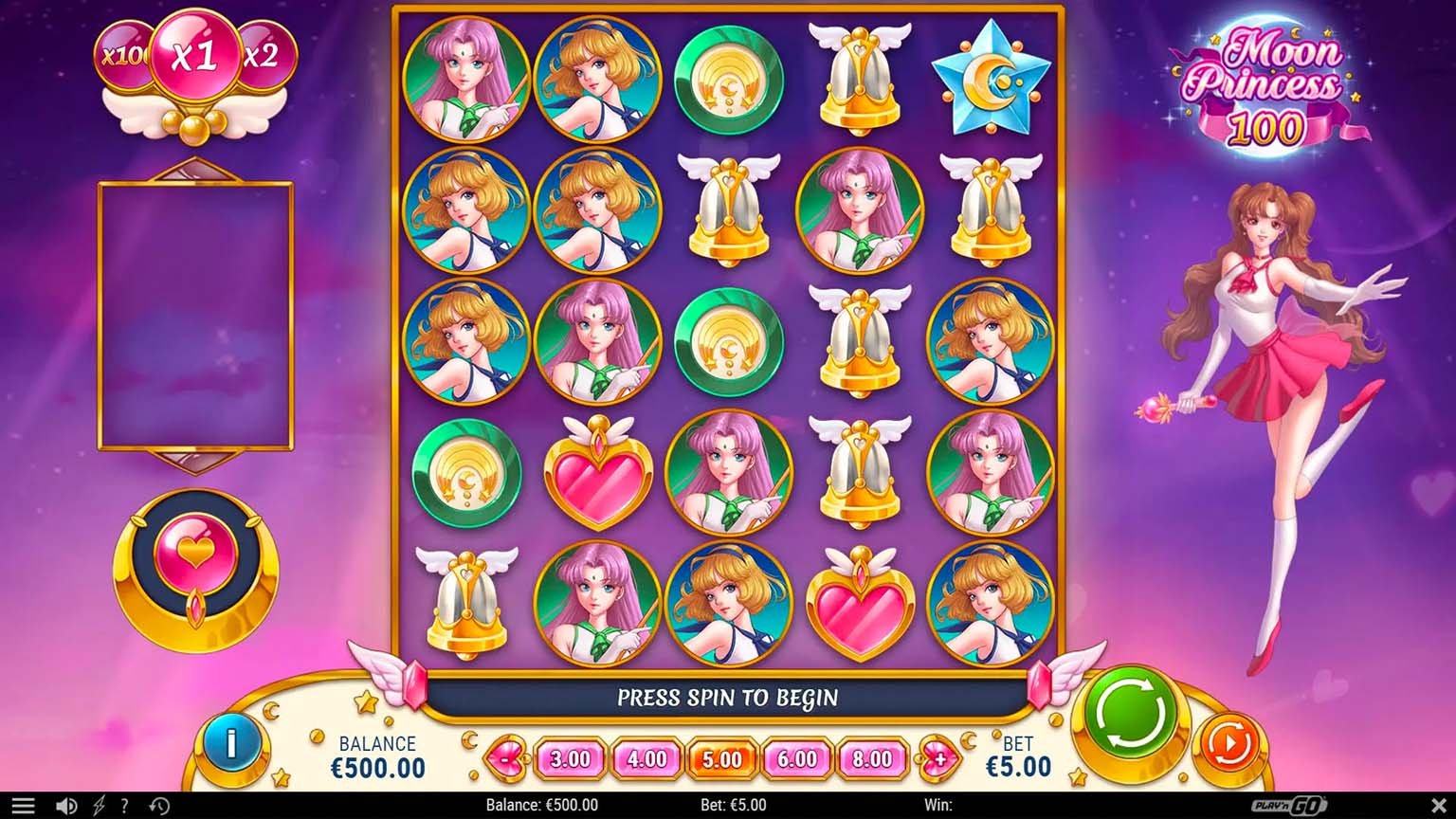 Prova le slot moon princess gratis